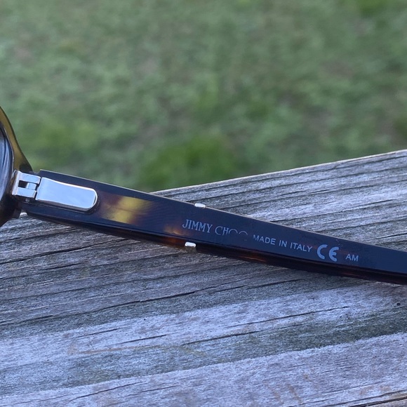 Jimmy Choo Glasses Frames brown with gold accent Made in Italy 54[]15 140 - Picture 6 of 10